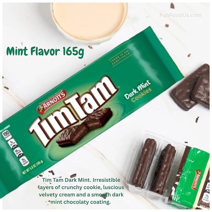 Tim Tam - CLASSIC COLLECTION - (Original, Dark Chocolate, Choc Mint, Extra Chocolaty) 4 PACK | Irresistible Layers of Crunchy Chocolate Cookie