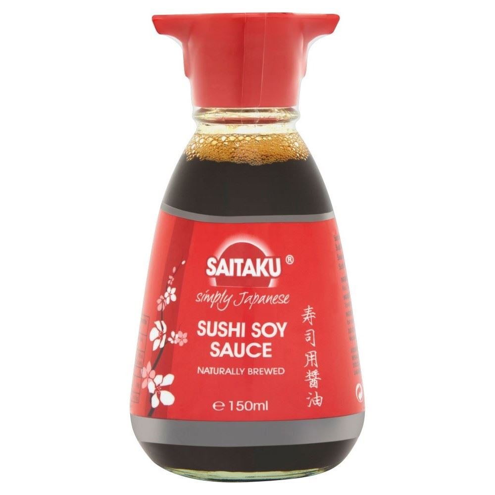Saitaku Sushi Soy Sauce (150ml) - Pack of 2