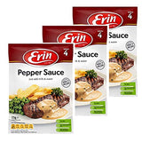 Erin Pepper Sauce 3 pack, Irish Peppercorn Sauce, 23g per bag