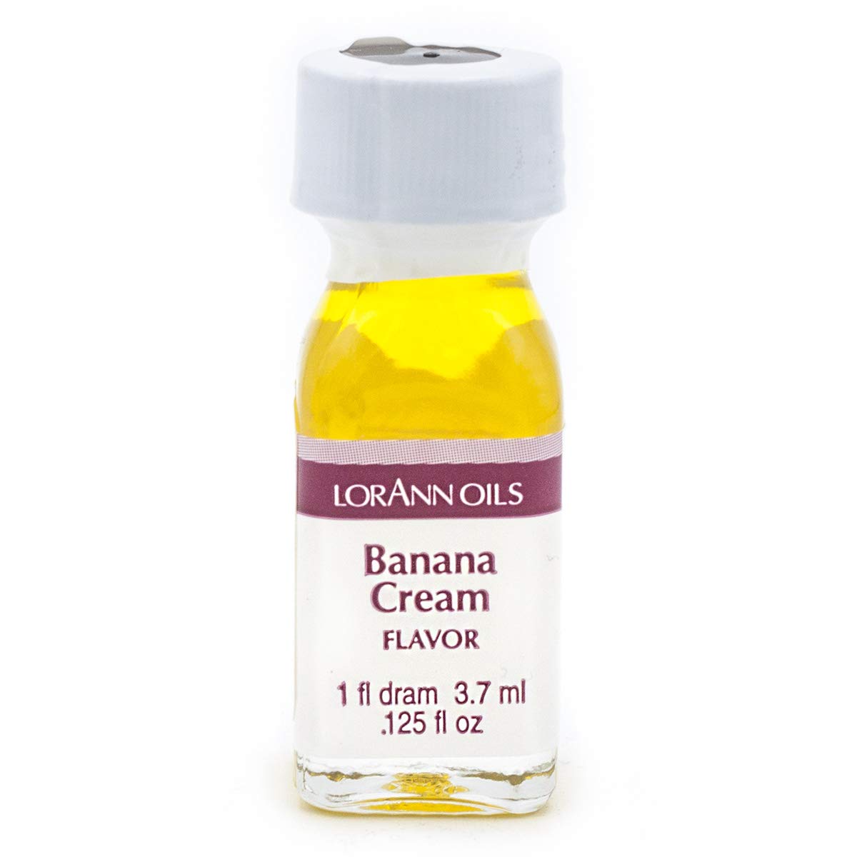 LorAnn Banana Cream SS Flavor, 1 dram bottle (.0125 fl oz - 3.7ml - 1 teaspoon)