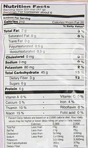 Tinkyada Organic Gluten-Free Brown Rice Pasta 3 Shape Variety Bundle: (2) Elbow Pasta, (2) Spirals Pasta, and (2) Penne Pasta, 12 Ounce Ea.
