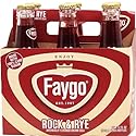 Faygo Rock & Rye flavored cream cola soda, made with 100% cane sugar, 12-fl. oz., 6-pack
