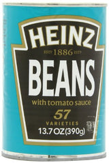Heinz Beans in Tomato Sauce, 13.7-Ounce Cans (Pack of 12)