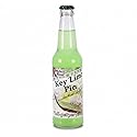 Rocket Fizz Melba’s Fixins Key Lime Pie Soda Flavor | Cane Sugar | Craft Soda Pop Drinks | 12 oz in Glass Bottle (Single Bottle)