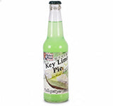 Rocket Fizz Melba’s Fixins Key Lime Pie Soda Flavor | Cane Sugar | Craft Soda Pop Drinks | 12 oz in Glass Bottle (Single Bottle)