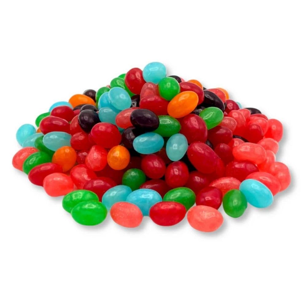 Fruit Flavor Jelly Beans Bulk Candy - 5 lb (Approx. 2,000 pieces)
