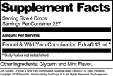 Fennel & Wild Yam Combination Glycerite Liquid Extract (1:5) - Mint Flavored (1 oz, ZIN: 522456) - 3 Pack