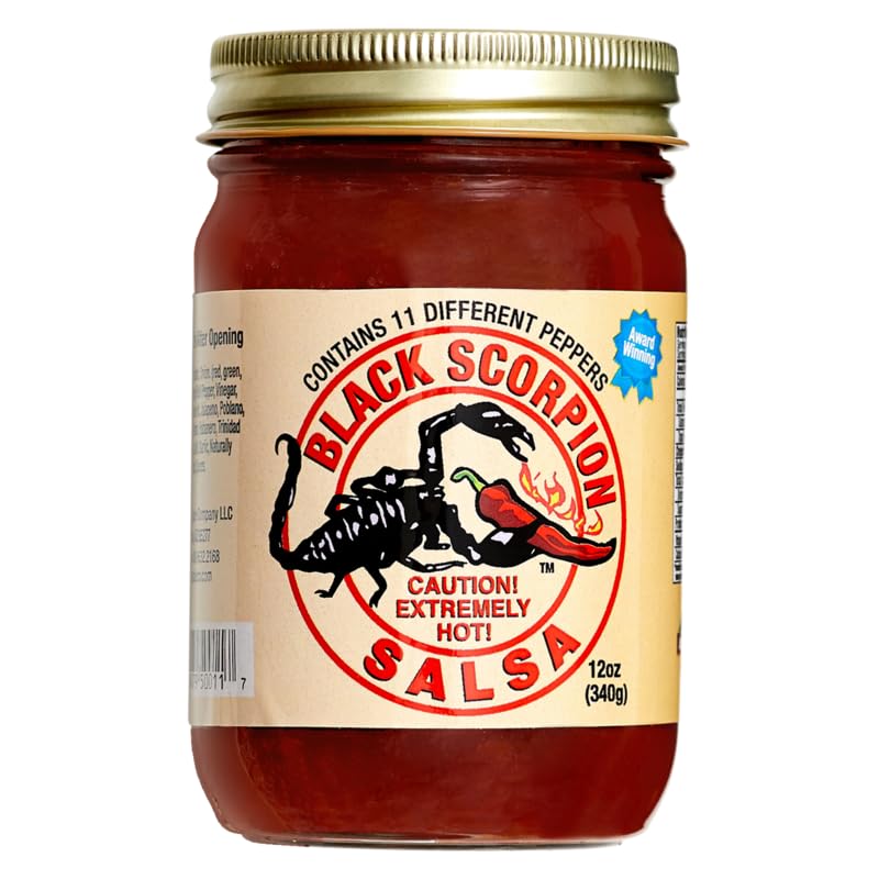 Black Scorpion Salsa Extremely HOT