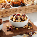 Broadway Basketeers Happy Birthday Dried Fruit and Nuts Gift Basket - Gourmet Dried Fruits And Nuts Snack Assortment - Happy Birthday Gift Basket