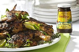 Island Spice Jamaican Jerk Seasoning Bundle: Jerk Seasoning 32oz Restaurant Size, Jerk Seasoning Marinade Hot & Tasty 12oz