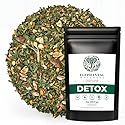 Elephantal Wellness Premium Detox Herbal Tea | Daily Liver, Kidney, Blood & Digestive Support with Turmeric, Nettle Tea, Milk Thistle, Dandelion Tea