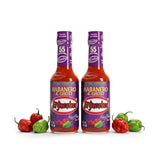 El Yucateco Habanero & Ghost Hot Sauce, Extremely Spicy, Authentic Mexican Chili Sauce, 4 fl oz (Pack of 2)