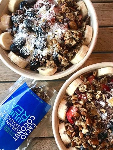 Julie's Real Grain Free Granola - Cacao Coconut - Gluten Free & Low Net Carb - Pack of 4
