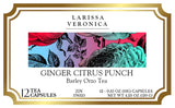 Ginger Citrus Punch Barley Orzo Tea (Single Serve K-Cup Pods) (12 pods, ZIN: 578325) - 3 Pack