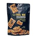 Trader Joe's Trail Mix Crackers with Mung Beans, Seeds, Cashews, Raisins & Cheese - 4.5oz (128g)-set 4