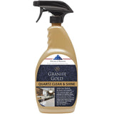 Granite Gold Quartz Clean & Shine Streak-Free Cleaner, Deeps Cleans and Polishes Quartz and Natural Stone Surfaces Including Silestone, LG, and More