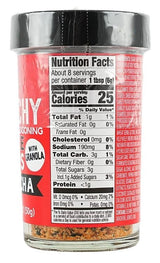 Crunchy Sriracha Flavored Furikake Rice Seasoning - Great for Popcorn, French Fries, Vegetables and more - 1.76 ounce bottle