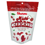 Michi-Cherries Shurms Michigan Shaped Fruit Flavored Gummy Candy, Natural Cherry Flavor, No Artificial Colors - 7oz Bag