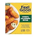 Feel Good Foods Crispy Jalapeno Popper Bites | Gluten-Free Frozen Appetizer Stuffed with Cream Cheese in Crispy Breading | 8oz
