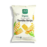 365 by Whole Foods Market, Organic Yellow Corn Tortilla Strips, 12 Ounce