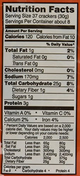 Trader Joe's Multiseed with Soy Sauce Rice Crackers Pack of 2