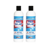 SNOWTREE - 2 Pack Rez Relief Glass Cleaner Solution for Glass, Ceramic, Metal & Silicone - 12 Fluid Oz Bottles (2 Pack) - Refreshing Citrus Scent