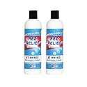 SNOWTREE - 2 Pack Rez Relief Glass Cleaner Solution for Glass, Ceramic, Metal & Silicone - 12 Fluid Oz Bottles (2 Pack) - Refreshing Citrus Scent