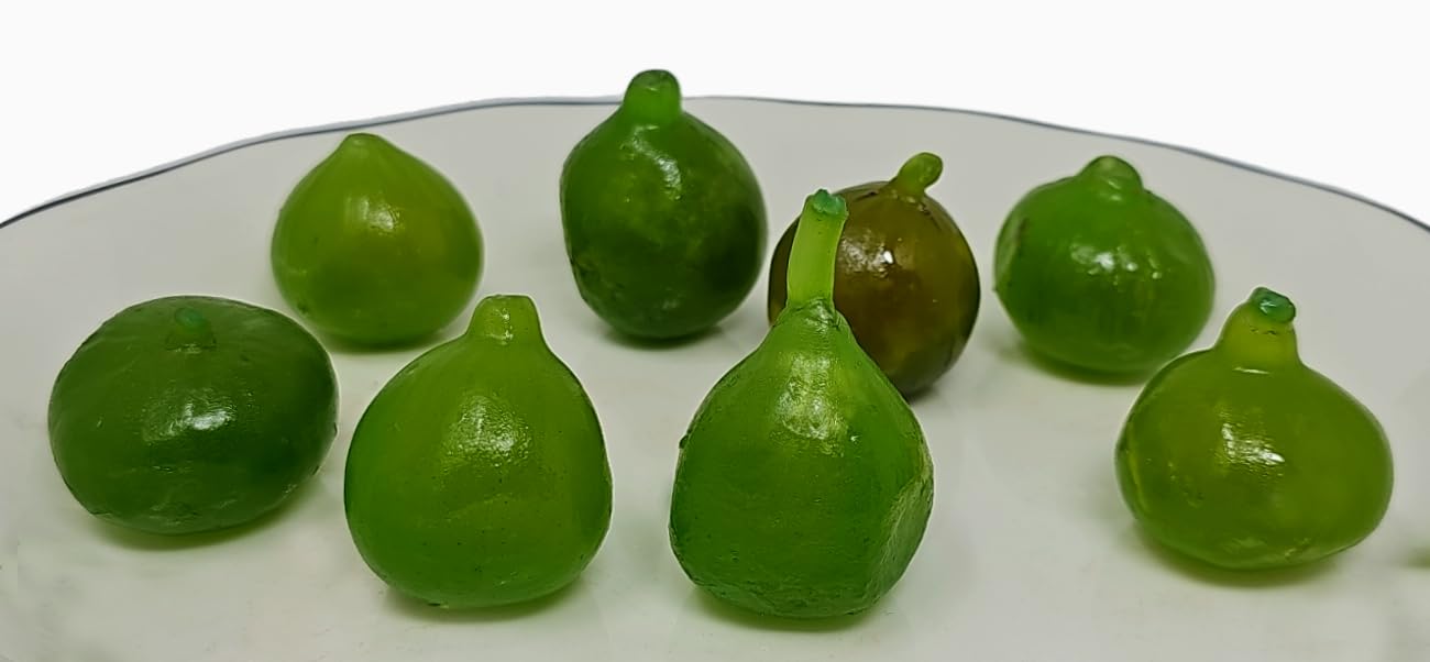 Whole Candied Figs - Cake and Pastry Decorating - Imported From Italy 1.5 Pounds