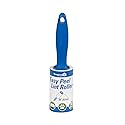 Household Essentials Artisan Paper Lint Roller with White PP Handle, 90 Sheets
