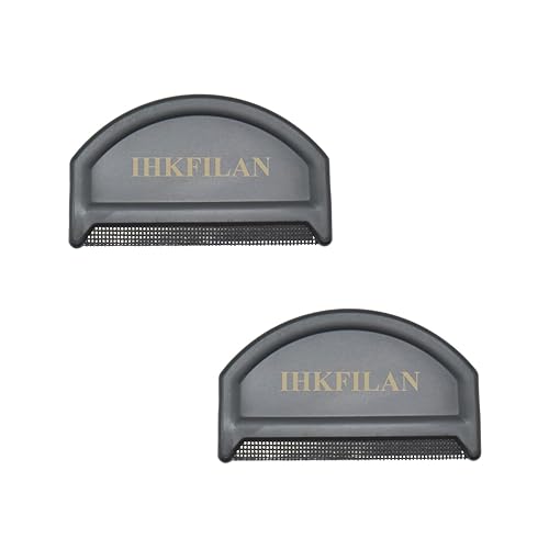 2 pcs, Sweater Comb, Cashmere Comb, Wool Comb, De-Pilling Knitwear Comb, Lint Removers Cleaning Tools for Clothing Care Black