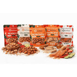 AviNuts Gourmet Snack Gift Box, Assorted Nut and Sesame Variety, Butter Toffee Peanuts, Chili Lime Peanuts, Sesame Seed Bites and Honey Roasted