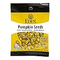 Eden Organic Pumpkin Seeds, Dry Roasted and Salted, Pocket Snacks, 1 Ounce (Pack of 12)