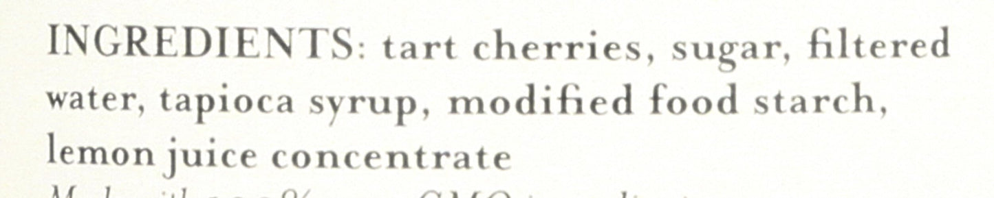 BROWNWOOD FARMS Michigan Cherry Pie Filling, 18 OZ