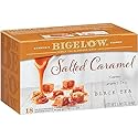Bigelow Tea Salted Caramel Black Tea, Caffeinated Tea with Caramel and Salt, Holiday and Christmas Tea, 18 Count Box (Pack of 6), 108 Total Tea Bags