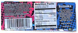Bazooka, Bubble Gum Holiday Wallet Pack, 2.11 Ounce
