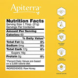 Apiterra - Raw Honey Bulk 16 lbs Bucket Unfiltered Unpasteurized 100% Pure and Natural Wildflower Raw Honey