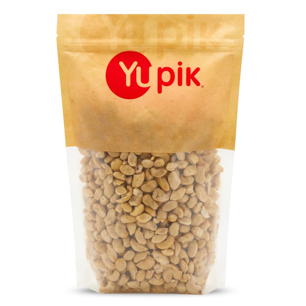 Yupik Raw Cashews, Butts, 2.2 lb (35.2 oz), Gluten-Free, Kosher, Vegan, Broken Nuts, Unsalted, Unroasted, Oil-Free, Source of Protein & Iron, Healthy