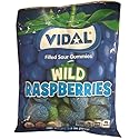 Vidal Filled Sour Gummies Wild Raspberries 3.5 oz. Bag