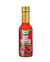 Kendel Jamaican Hot Pepper Sauce - Authentic Hot Sauce for Jerk Chicken, Marinades & Table Seasoning - Vegan, No Sugar Added, Low Sodium - 142ml