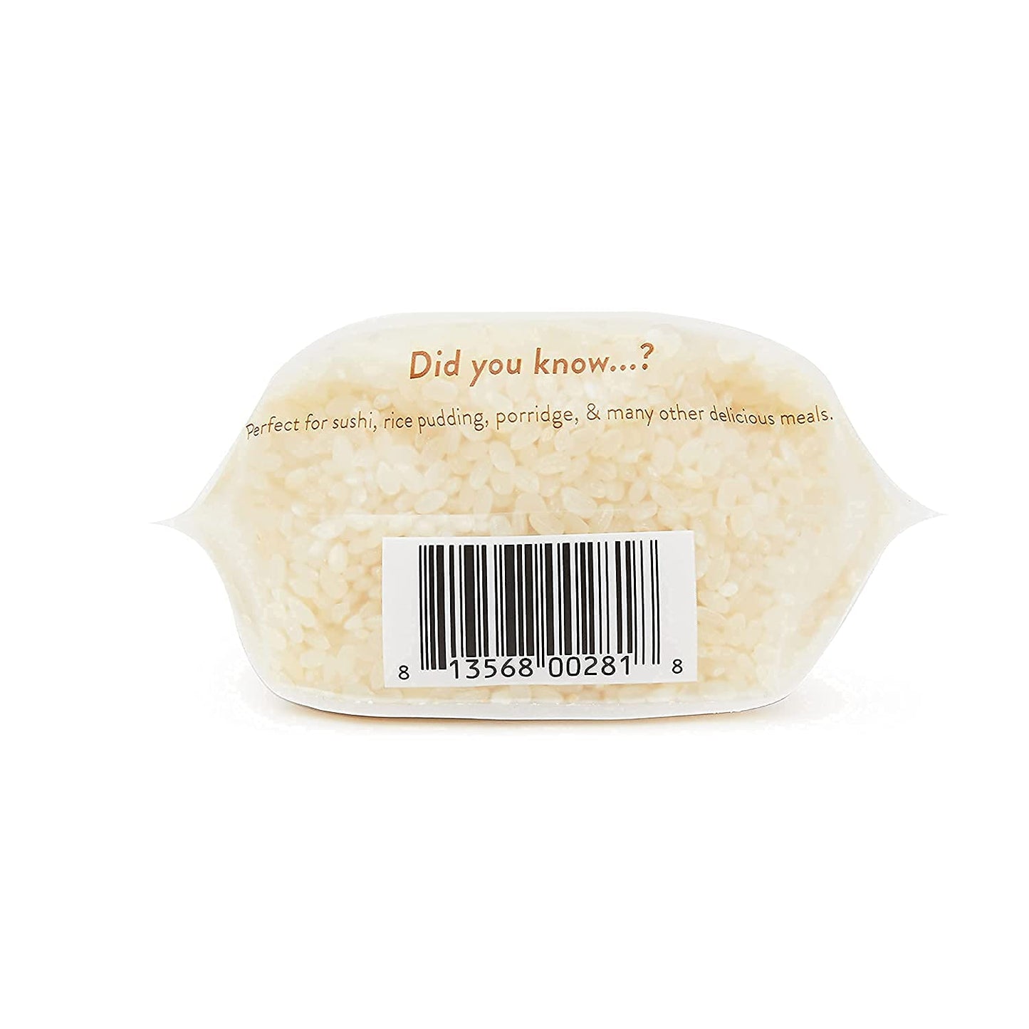 Sushi Rice (16 Oz/Bag x 6 Pack) - White Sticky Short Grain - Vegan, Non-GMO, Made In USA, Sushi, Rice Ball, And Everyday Japanese Dishes - Resealable Packaging