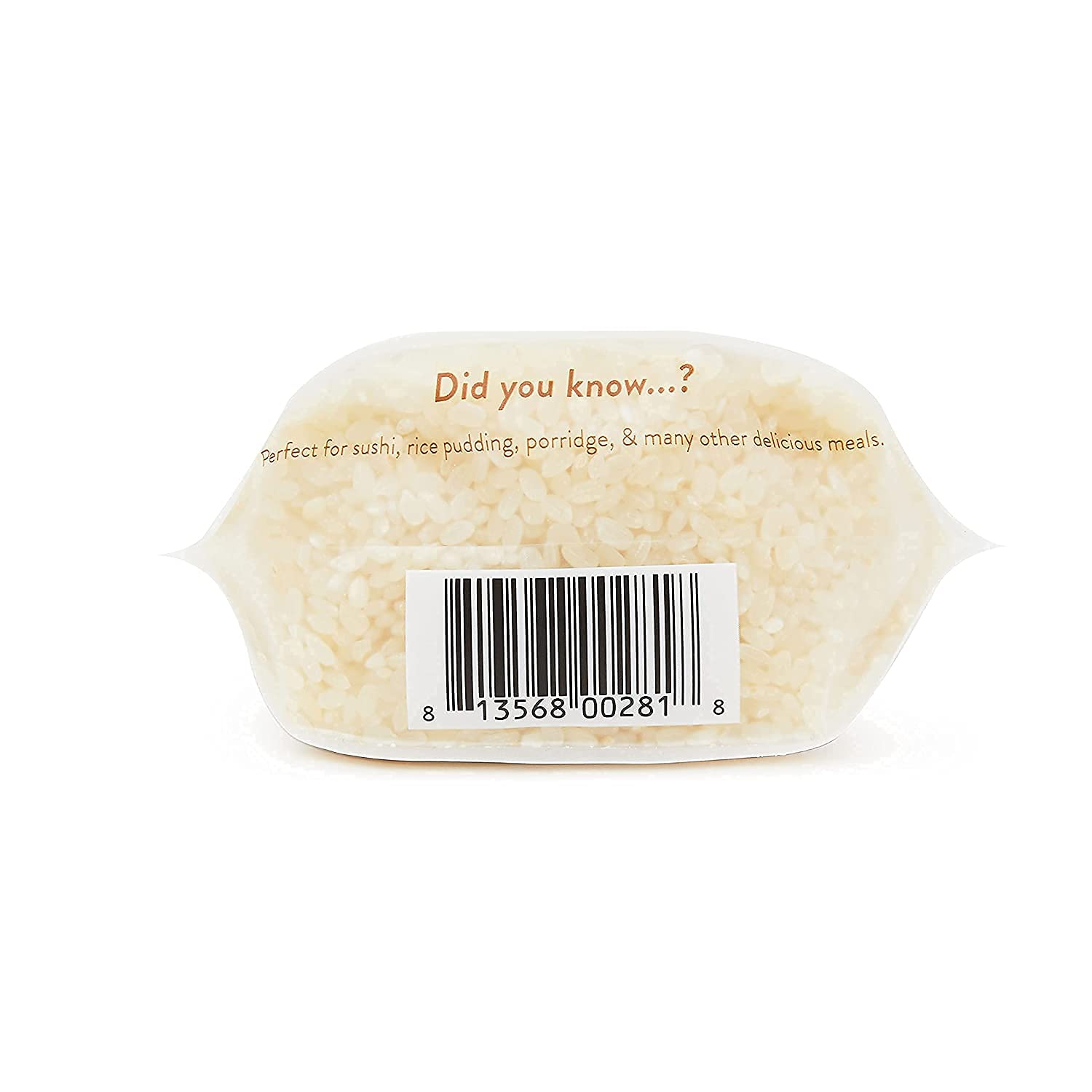 Sushi Rice (16 Oz/Bag x 6 Pack) - White Sticky Short Grain - Vegan, Non-GMO, Made In USA, Sushi, Rice Ball, And Everyday Japanese Dishes - Resealable Packaging