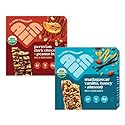 All In Snack Bars Nut & Seed Variety Pack - Madagascar Vanilla Honey Almond and Peruvian Chocolate - Gluten Free - Organic - Non-GMO (24 Pack)