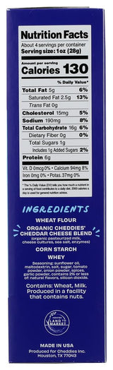 Cheddies Pizza Cheesy Cracker, 4.2 OZ