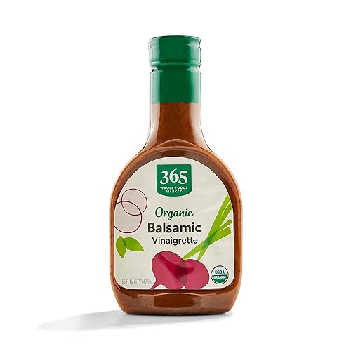 365 by Whole Foods Market, Organic Balsamic Vinaigrette, 16 Fl Oz