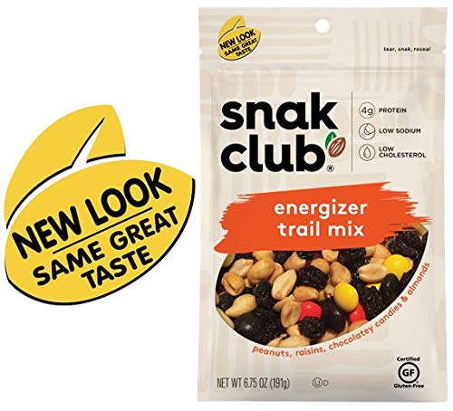 Snak Club Energizer Trail Mix Reseable Nuts