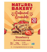Nature's Bakery Strawberry Oatmeal Crumble - 20 Bars (Pack of 2)
