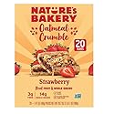 Nature's Bakery Strawberry Oatmeal Crumble - 20 Bars (Pack of 2)