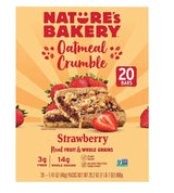 Nature's Bakery Strawberry Oatmeal Crumble - 20 Bars (Pack of 2)