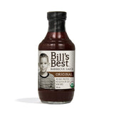 Bill's Best Organic BBQ Sauce 18oz (Original)