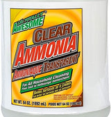 La's Totally Awesome Clear Ammonia, 64 oz, Multipurpose, Multi-Surface Cleaning Solution